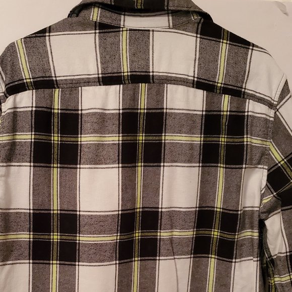 American Eagle classic fit, flannel long sleeve men shirt 100% cotton. - Picture 4 of 11